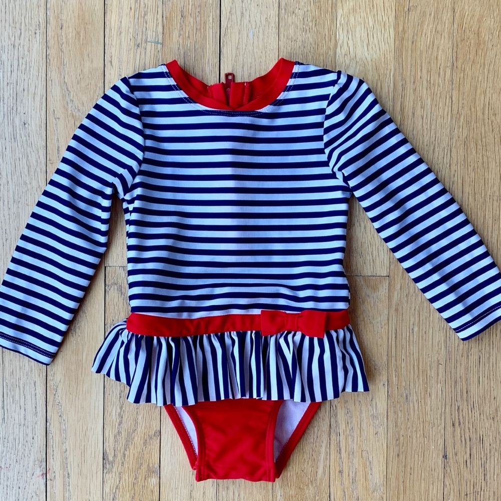 Girls one piece bathing suit